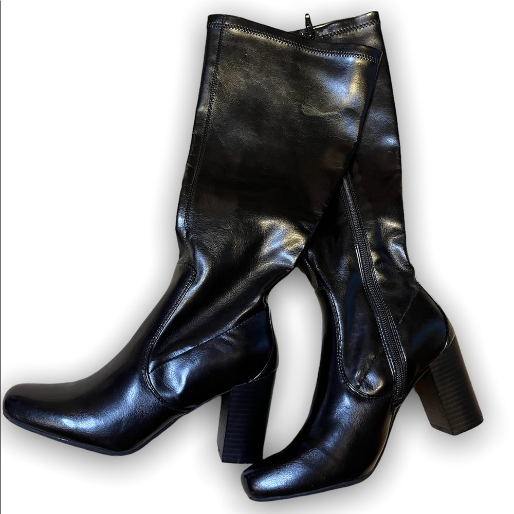 🌸Croft&Barrow, Size 6 Women, Black 3/4 Calf High Boots🌸